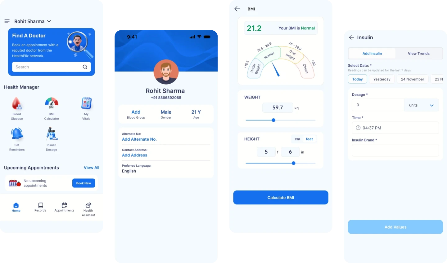 HealthPlix screen 4