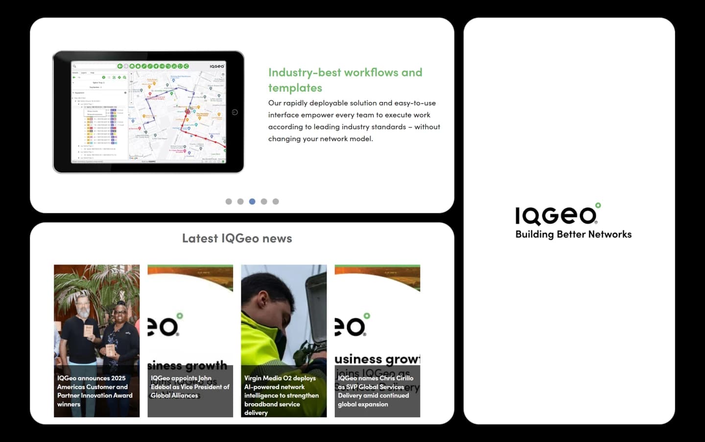 IQGeo network visualization